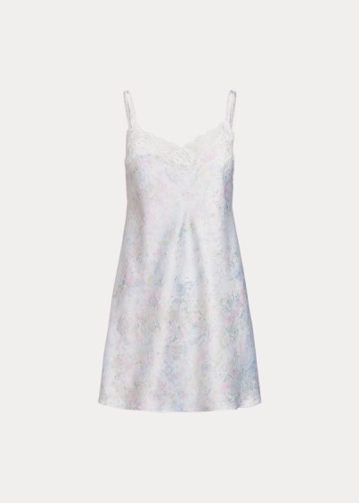 Dámské Košile Ralph Lauren Floral-Print Satin - 34652-GENY